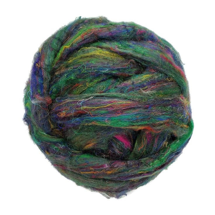Recycled Silk Roving Sliver (17)